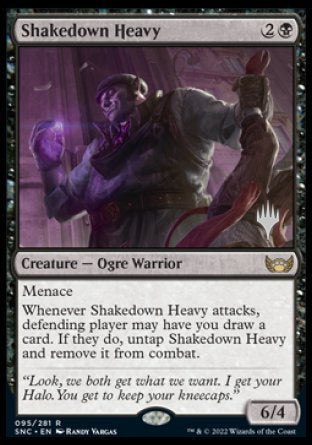 Shakedown Heavy (Promo Pack) [Streets of New Capenna Promos] | Boutique FDB TCG