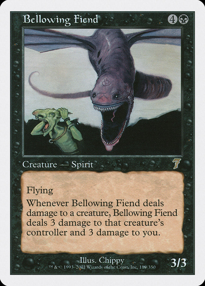 Bellowing Fiend [Seventh Edition] | Boutique FDB TCG