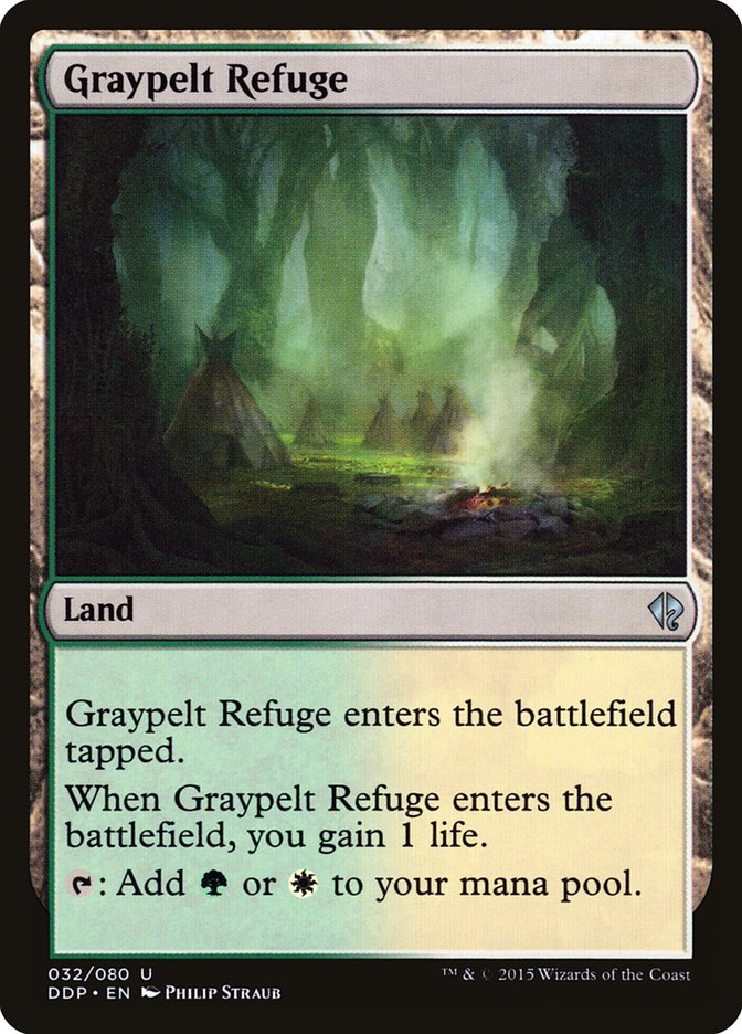 Graypelt Refuge [Duel Decks: Zendikar vs. Eldrazi] | Boutique FDB TCG