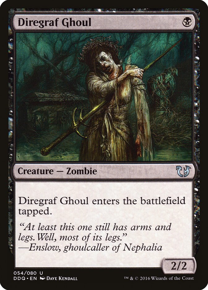 Diregraf Ghoul [Duel Decks: Blessed vs. Cursed] | Boutique FDB TCG