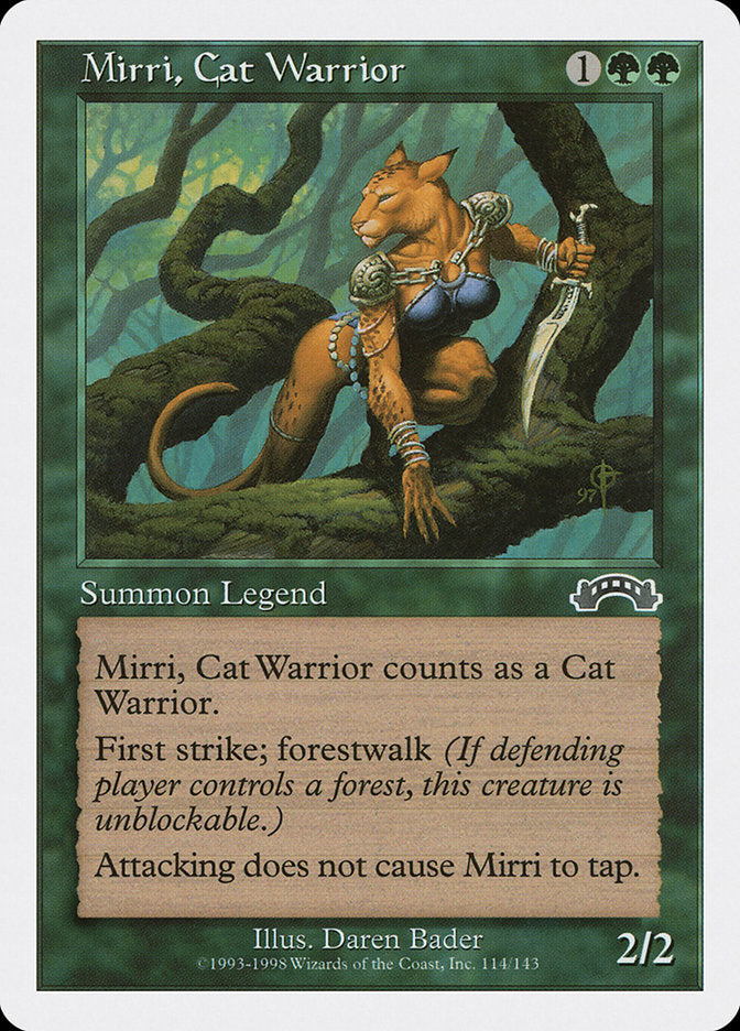 Mirri, Cat Warrior [Anthologies] | Boutique FDB TCG