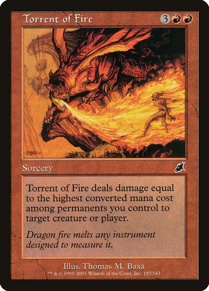 Torrent of Fire [Scourge] | Boutique FDB TCG