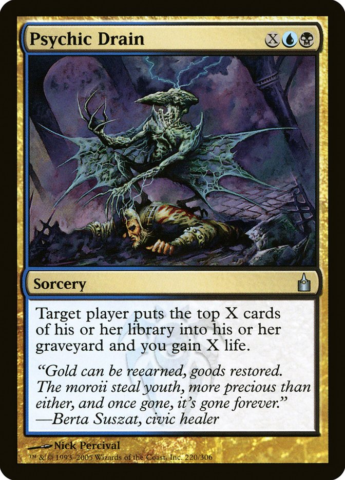 Psychic Drain [Ravnica: City of Guilds] | Boutique FDB TCG