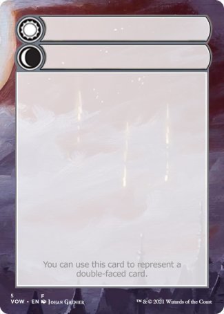 Helper Card (5/9) [Innistrad: Crimson Vow Tokens] | Boutique FDB TCG