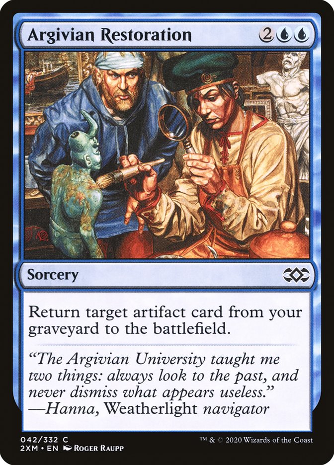 Argivian Restoration [Double Masters] | Boutique FDB TCG