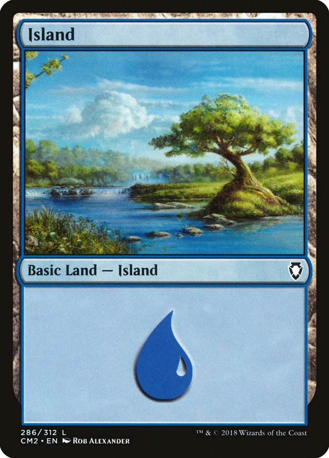 Island (286) [Commander Anthology Volume II] | Boutique FDB TCG