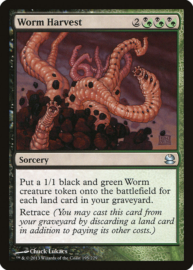 Worm Harvest [Modern Masters] | Boutique FDB TCG