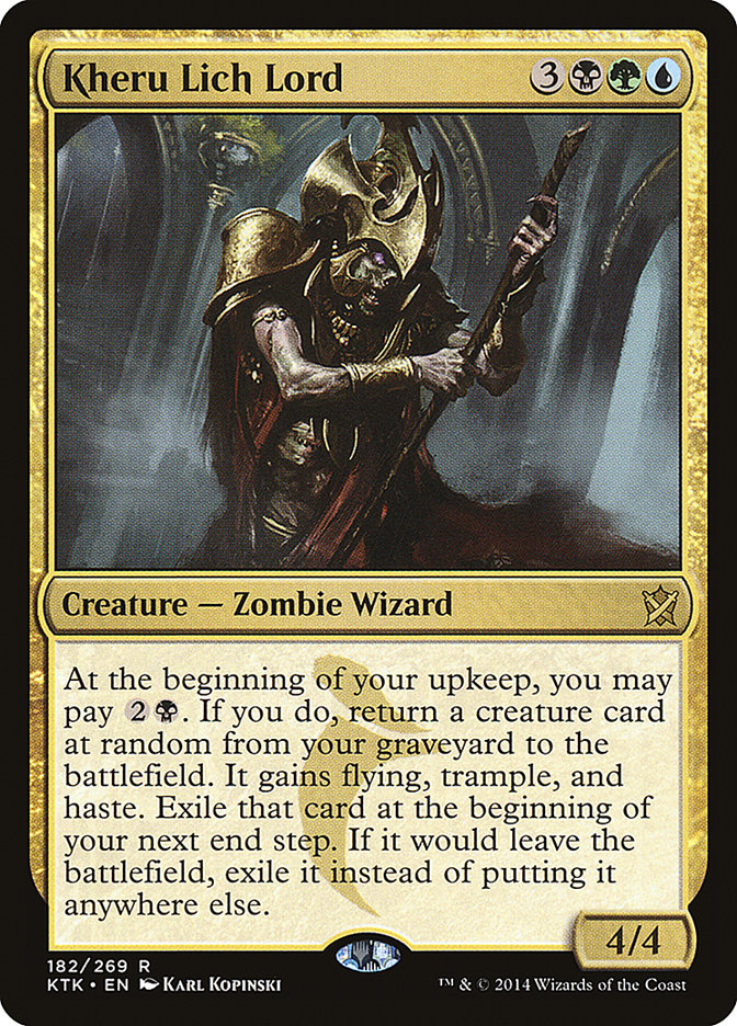 Kheru Lich Lord [Khans of Tarkir] | Boutique FDB TCG