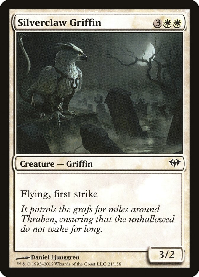 Silverclaw Griffin [Dark Ascension] | Boutique FDB TCG