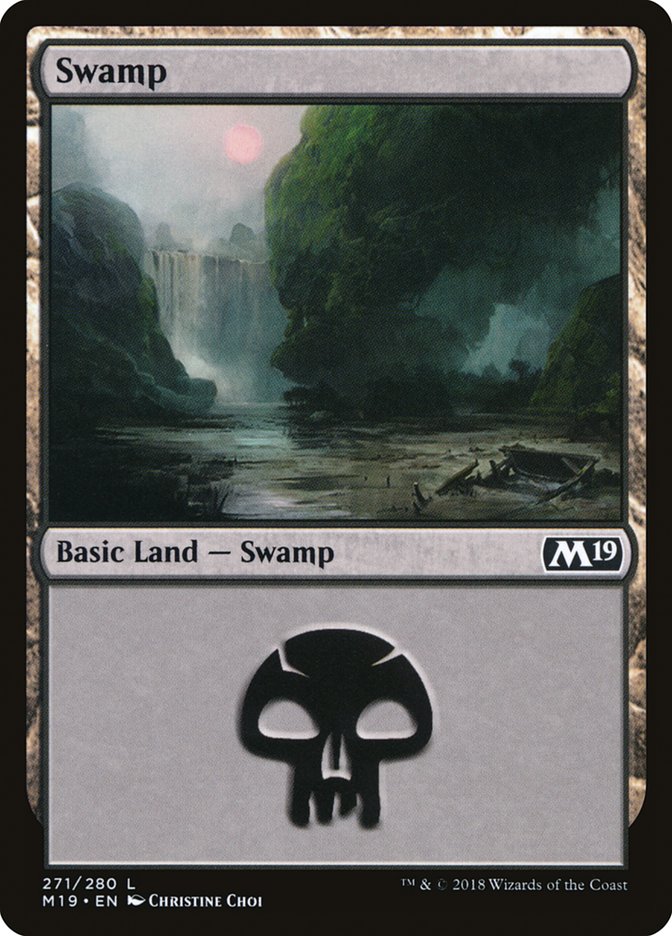 Swamp (271) [Core Set 2019] | Boutique FDB TCG