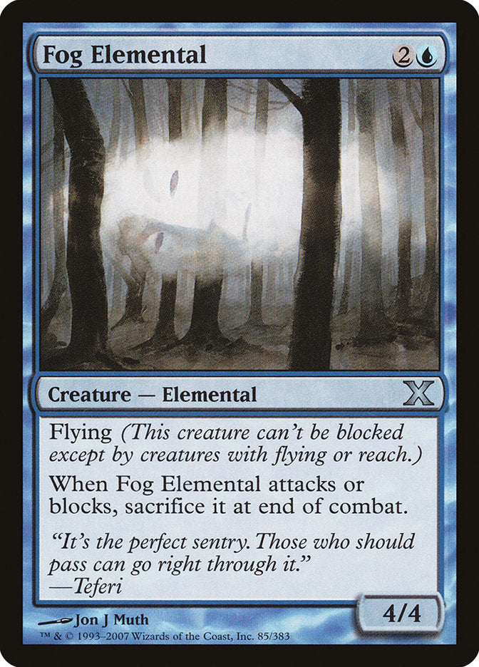 Fog Elemental [Tenth Edition] | Boutique FDB TCG