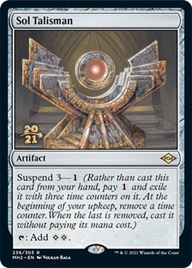 Sol Talisman [Modern Horizons 2 Prerelease Promos] | Boutique FDB TCG