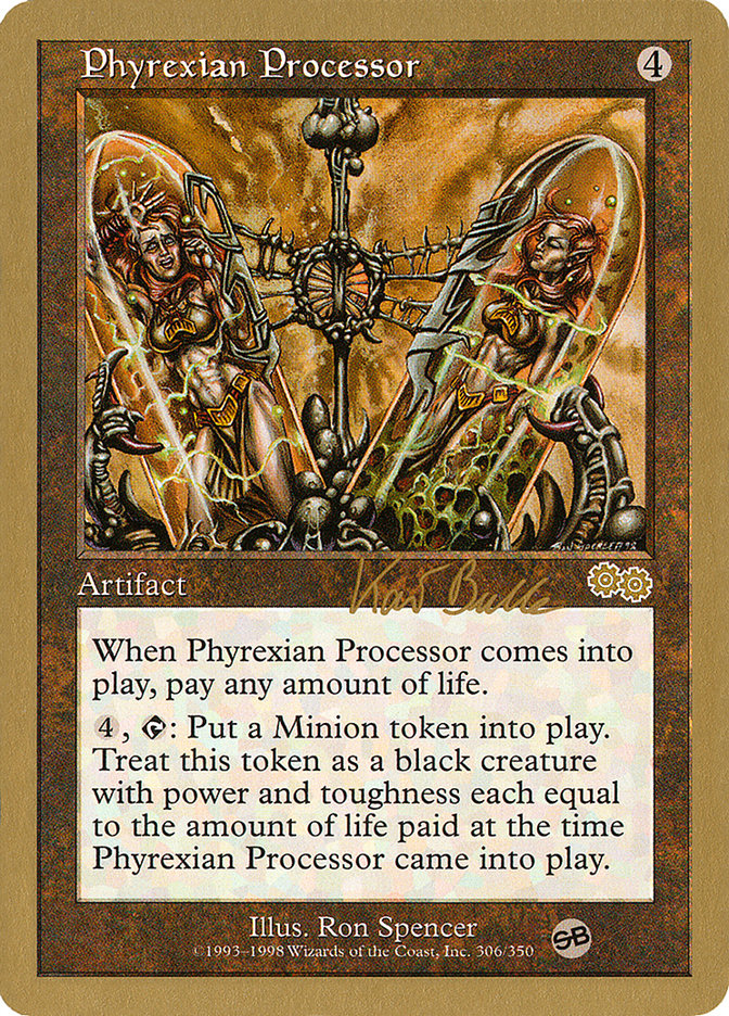 Phyrexian Processor (Kai Budde) (SB) [World Championship Decks 1999] | Boutique FDB TCG