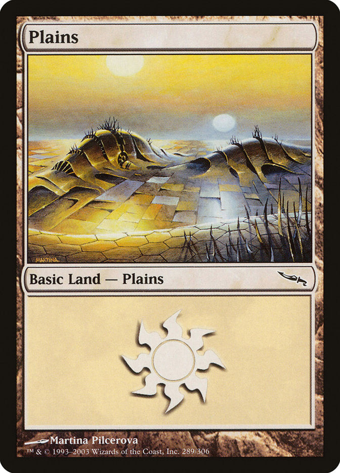 Plains (289) [Mirrodin] | Boutique FDB TCG