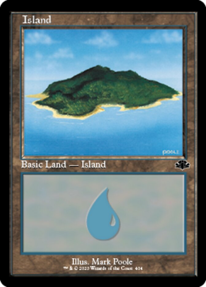 Island (404) (Retro) [Dominaria Remastered] | Boutique FDB TCG