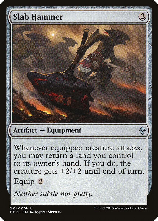 Slab Hammer [Battle for Zendikar] | Boutique FDB TCG