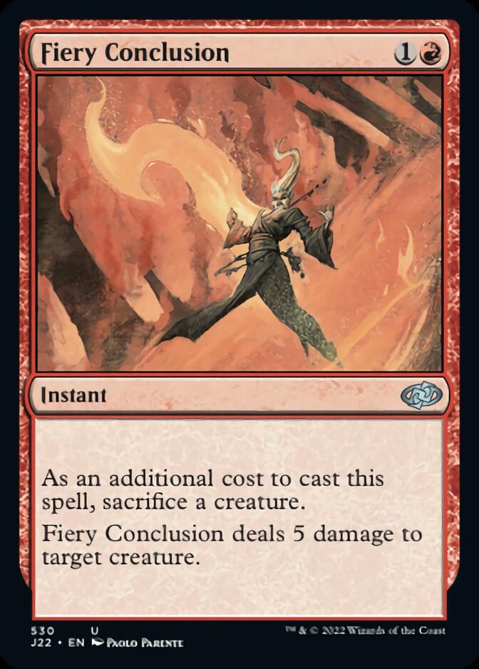 Fiery Conclusion [Jumpstart 2022] | Boutique FDB TCG