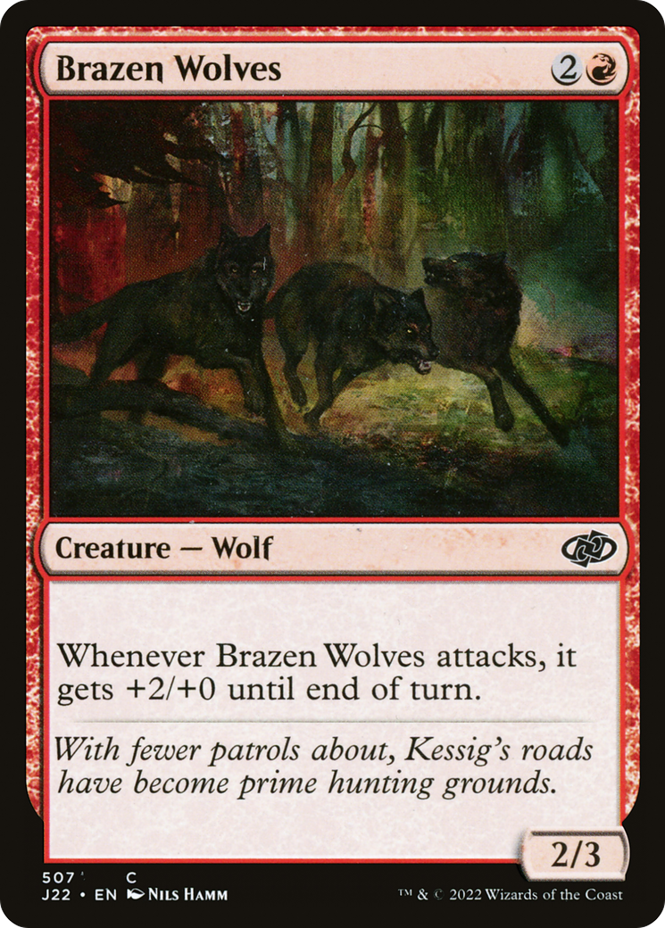 Brazen Wolves [Jumpstart 2022] | Boutique FDB TCG