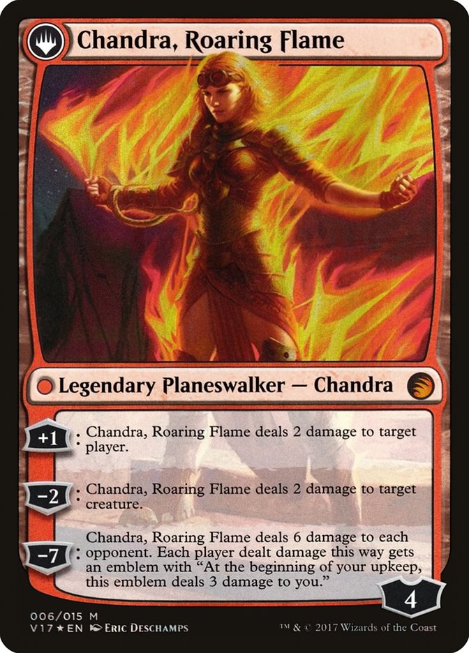 Chandra, Fire of Kaladesh // Chandra, Roaring Flame [From the Vault: Transform] | Boutique FDB TCG