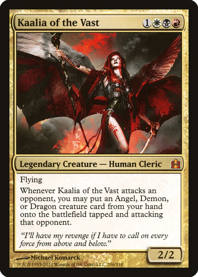 Kaalia of the Vast [Commander 2011] | Boutique FDB TCG