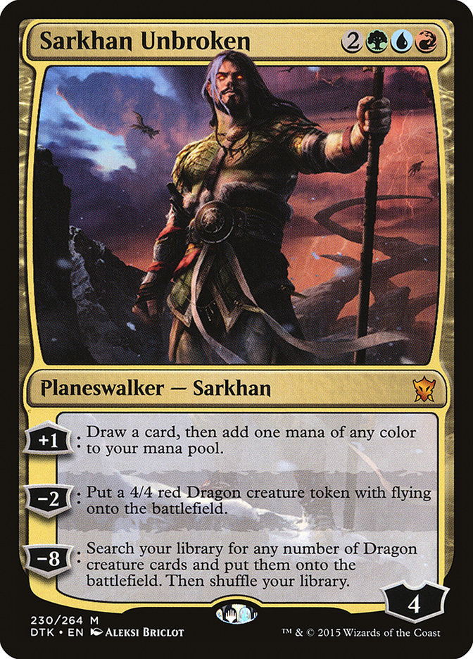 Sarkhan Unbroken [Dragons of Tarkir] | Boutique FDB TCG