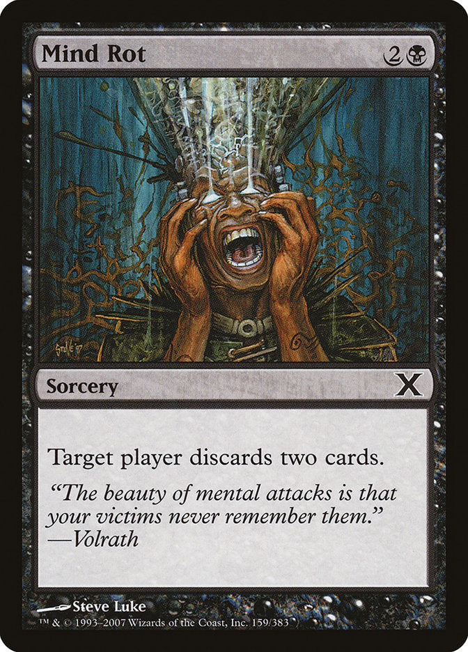Mind Rot [Tenth Edition] | Boutique FDB TCG