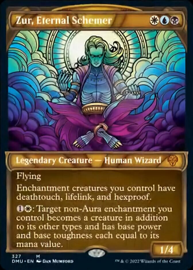 Zur, Eternal Schemer (Showcase) [Dominaria United] | Boutique FDB TCG