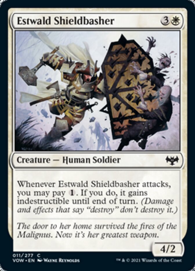 Estwald Shieldbasher [Innistrad: Crimson Vow] | Boutique FDB TCG