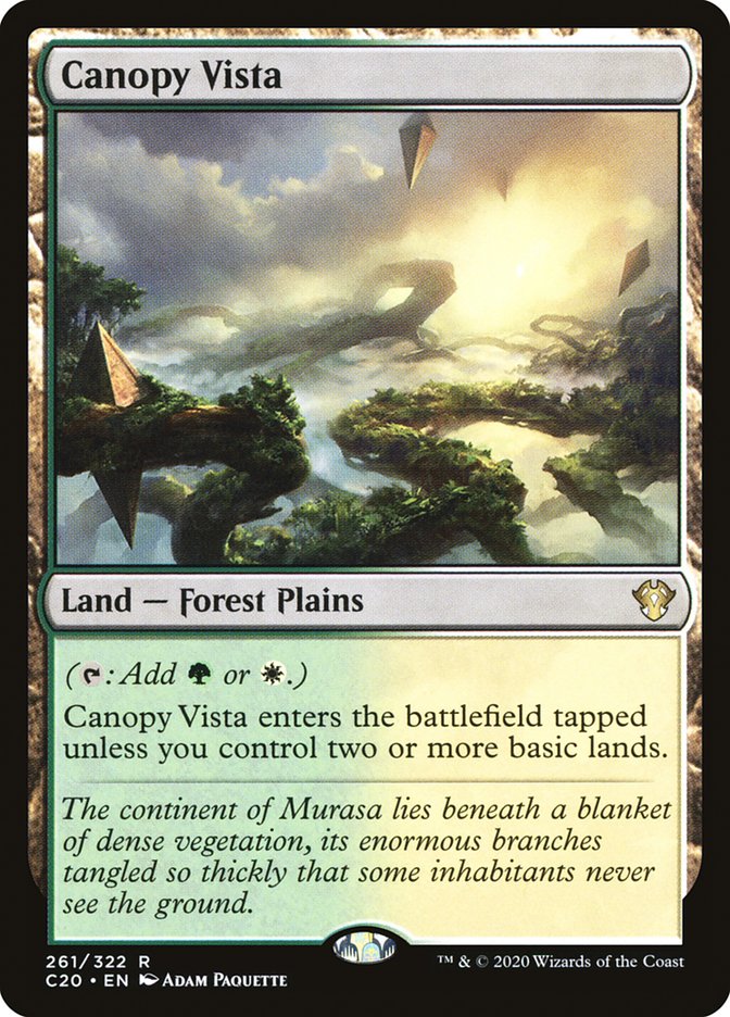 Canopy Vista [Commander 2020] | Boutique FDB TCG