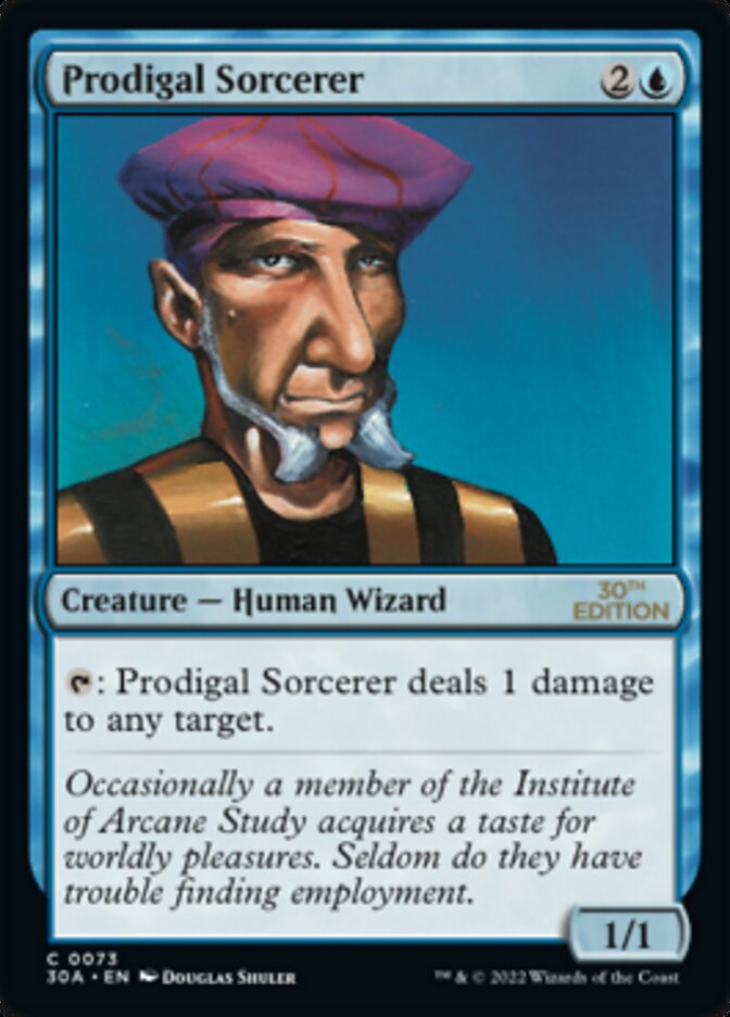 Prodigal Sorcerer [30th Anniversary Edition] | Boutique FDB TCG