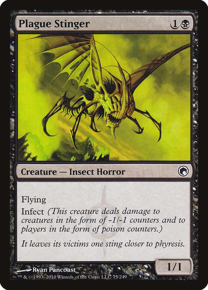 Plague Stinger [Scars of Mirrodin] | Boutique FDB TCG