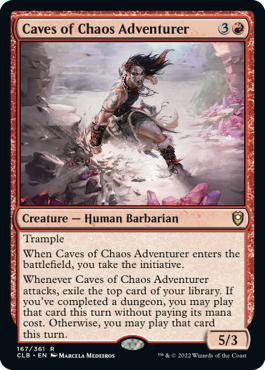 Caves of Chaos Adventurer [Commander Legends: Battle for Baldur's Gate] | Boutique FDB TCG