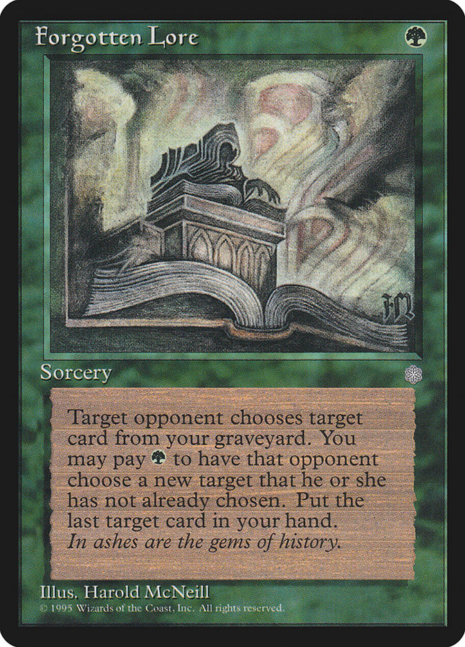 Forgotten Lore [Ice Age] | Boutique FDB TCG