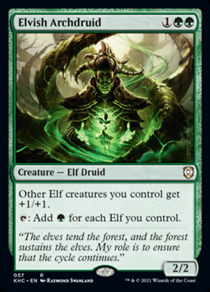 Elvish Archdruid [Kaldheim Commander] | Boutique FDB TCG