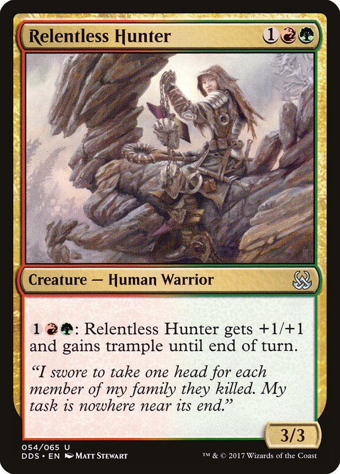 Relentless Hunter [Duel Decks: Mind vs. Might] | Boutique FDB TCG