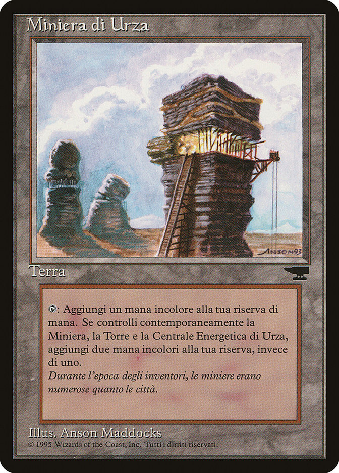 Urza's Mine (Clawed Sphere) (Italian) - "Miniera di Urza" [Rinascimento] | Boutique FDB TCG