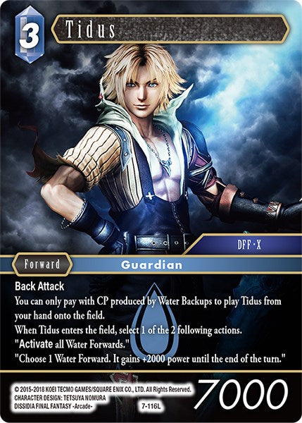 Tidus [Opus VII] | Boutique FDB TCG