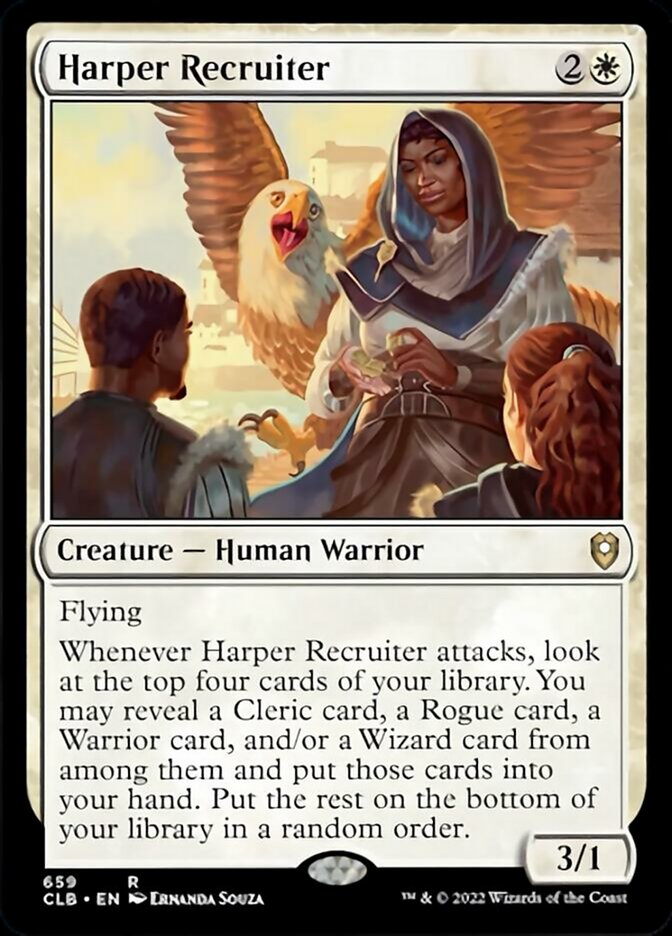 Harper Recruiter [Commander Legends: Battle for Baldur's Gate] | Boutique FDB TCG