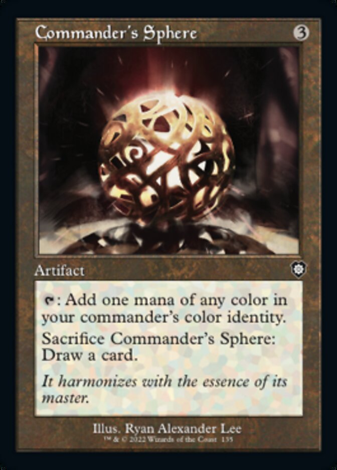 Commander's Sphere (Retro) [The Brothers' War Commander] | Boutique FDB TCG