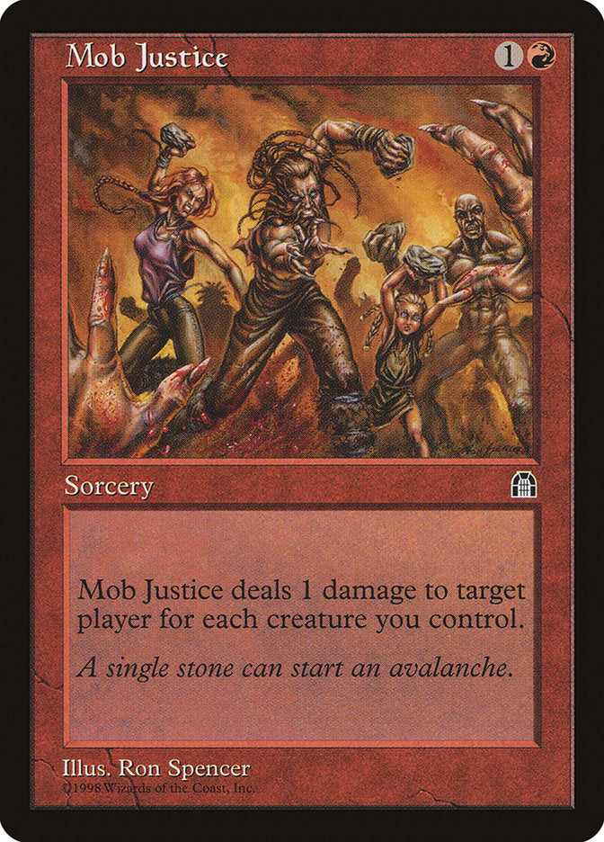 Mob Justice [Stronghold] | Boutique FDB TCG