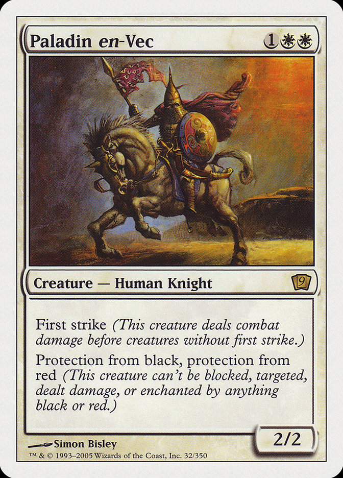 Paladin en-Vec [Ninth Edition] | Boutique FDB TCG