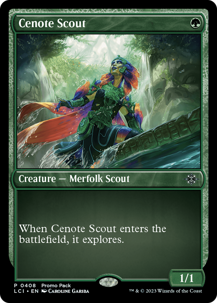 Cenote Scout [The Lost Caverns of Ixalan Promos] | Boutique FDB TCG