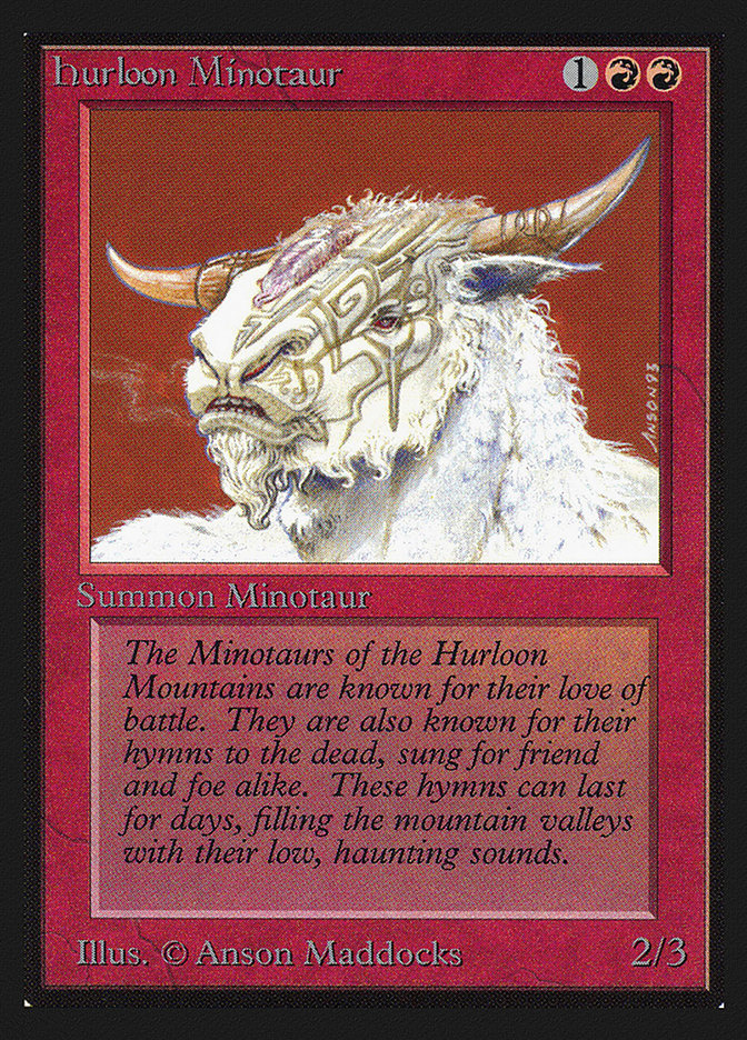 Hurloon Minotaur [International Collectors' Edition] | Boutique FDB TCG