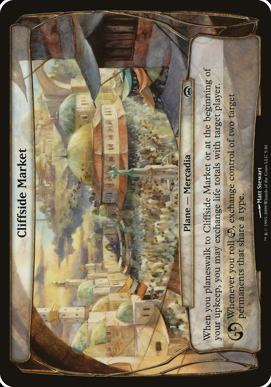 Cliffside Market (Planes) [Planechase Planes] | Boutique FDB TCG