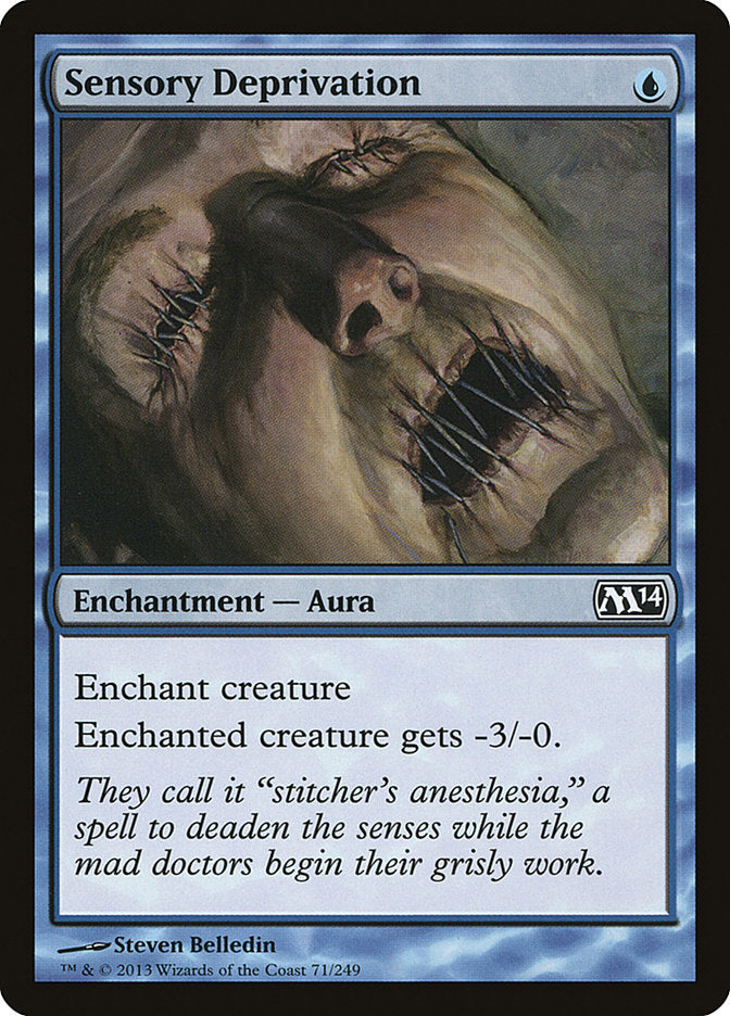 Sensory Deprivation [Magic 2014] | Boutique FDB TCG