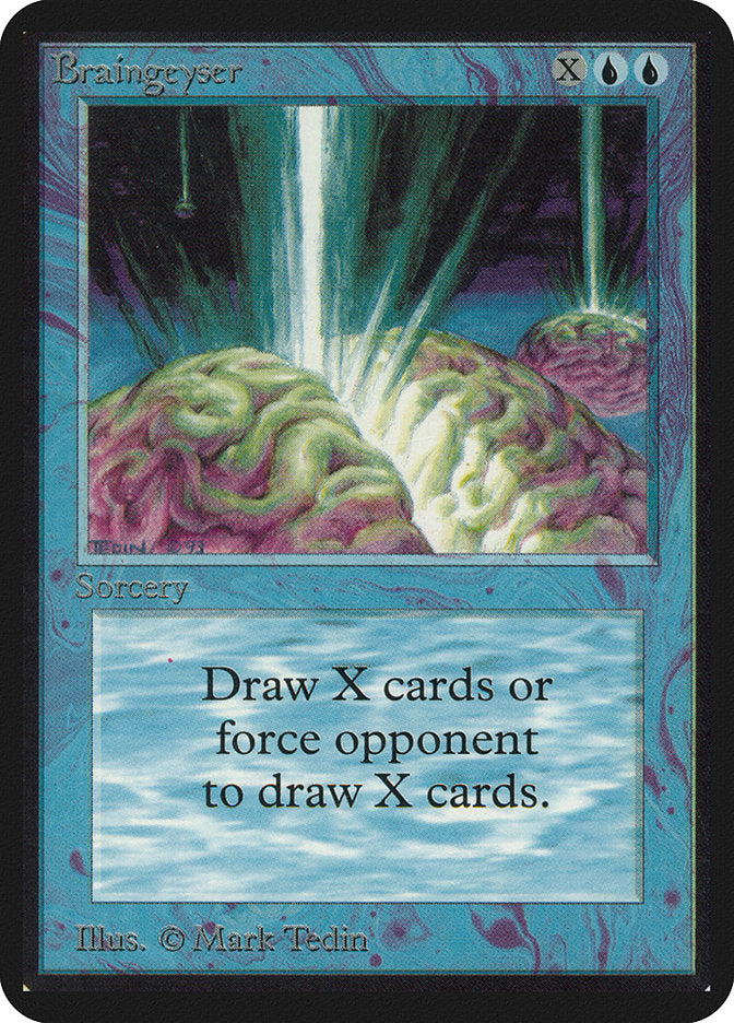 Braingeyser [Alpha Edition] | Boutique FDB TCG