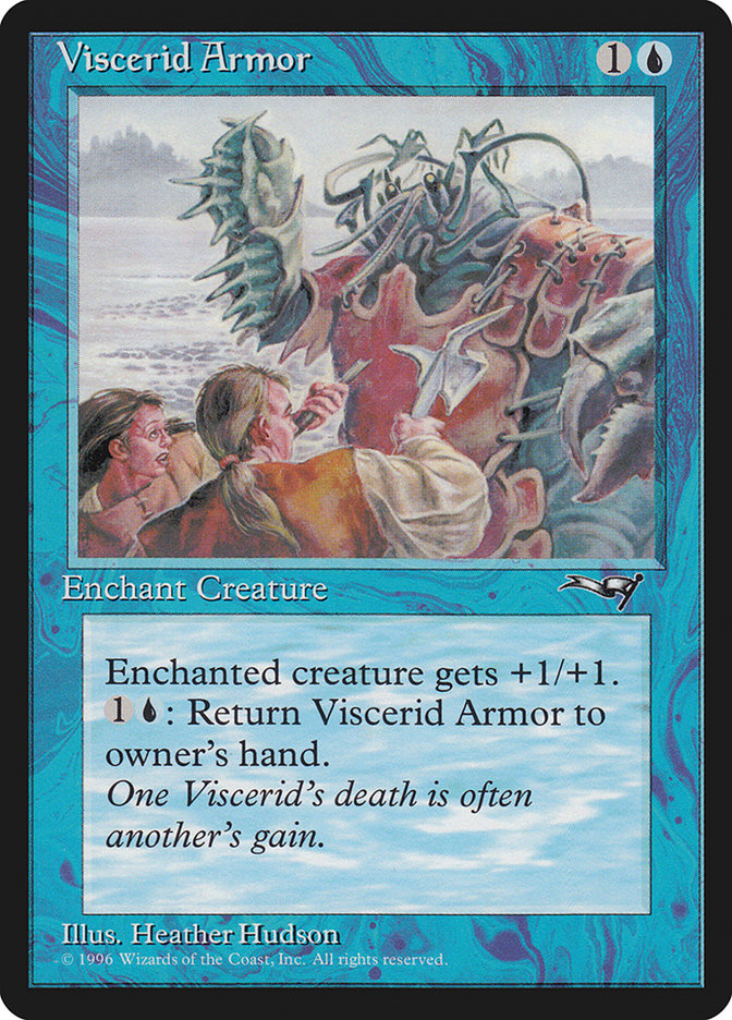 Viscerid Armor (Humans Attacking) [Alliances] | Boutique FDB TCG