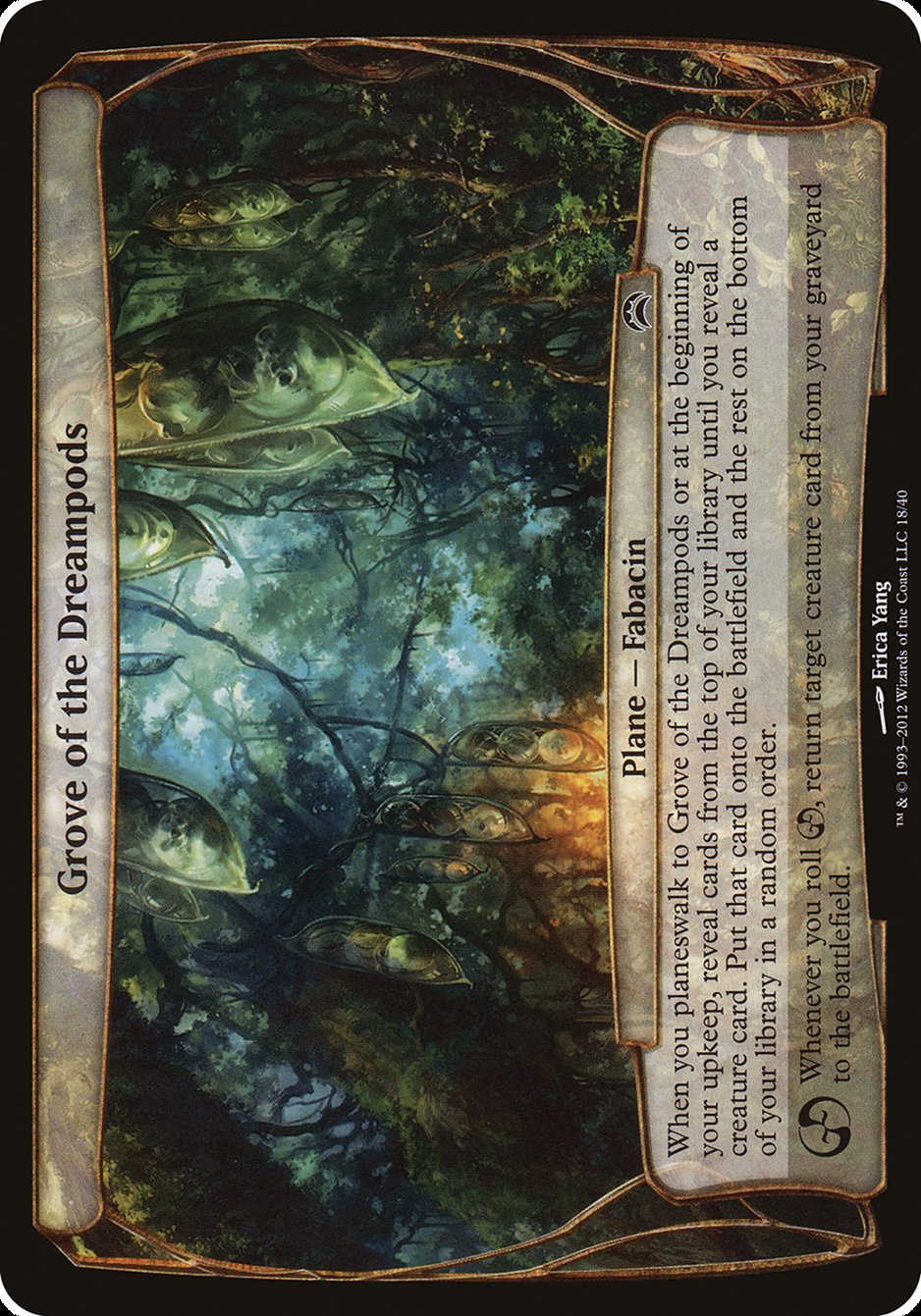 Grove of the Dreampods (Planes) [Planechase 2012 Planes] | Boutique FDB TCG