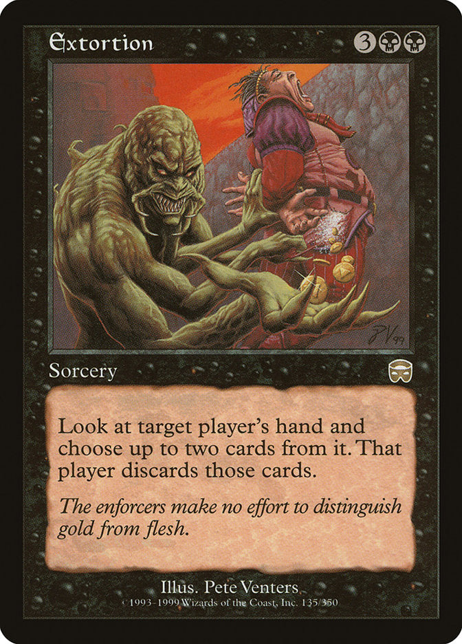 Extortion [Mercadian Masques] | Boutique FDB TCG