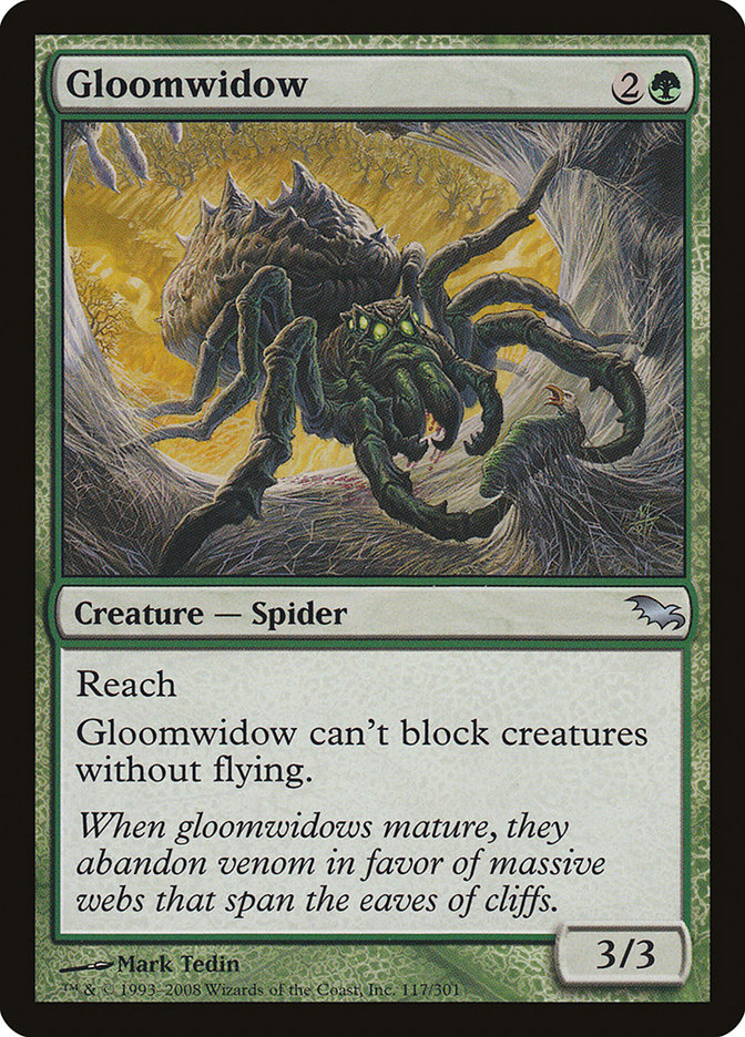 Gloomwidow [Shadowmoor] | Boutique FDB TCG